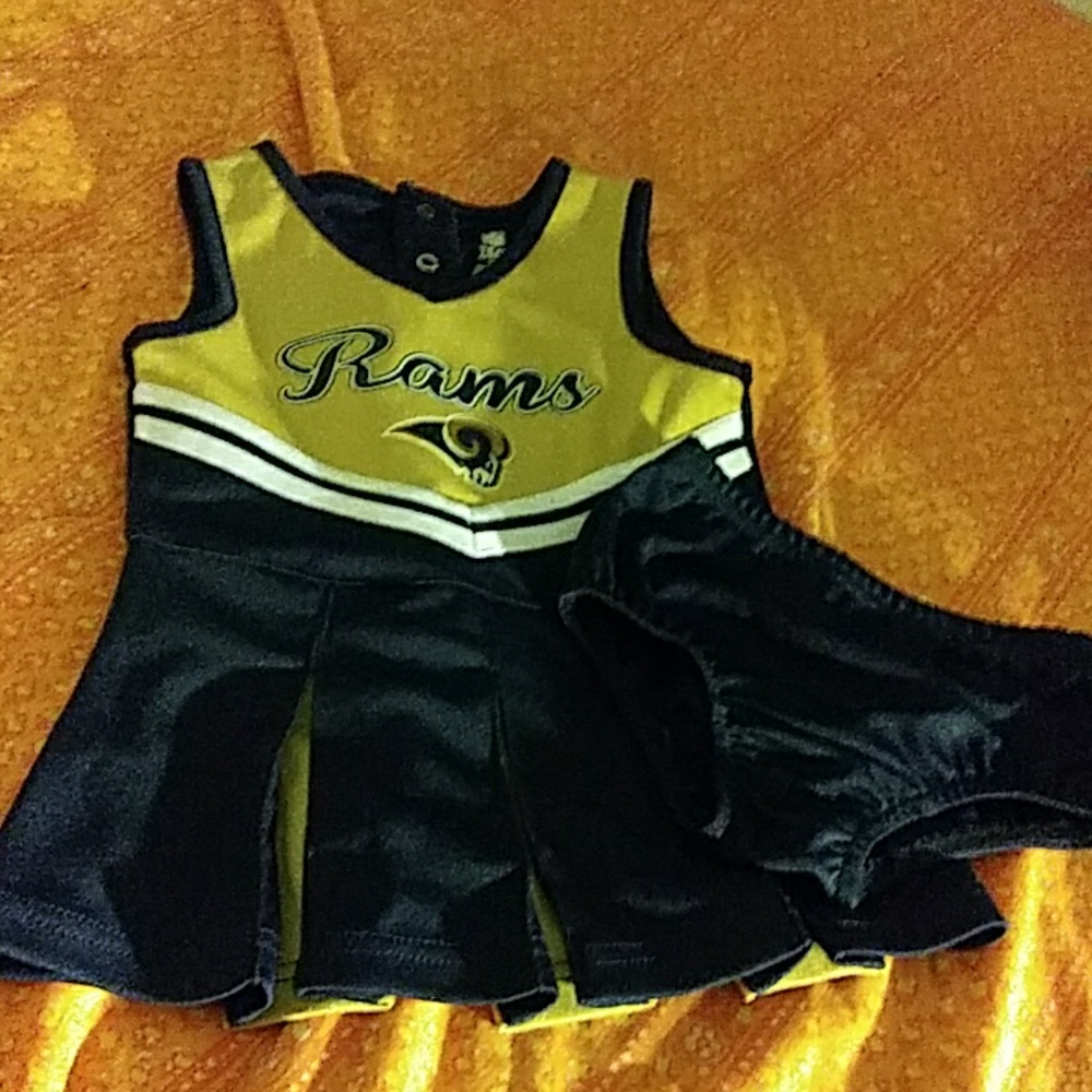 Rams Toddler Cheerleader Dress